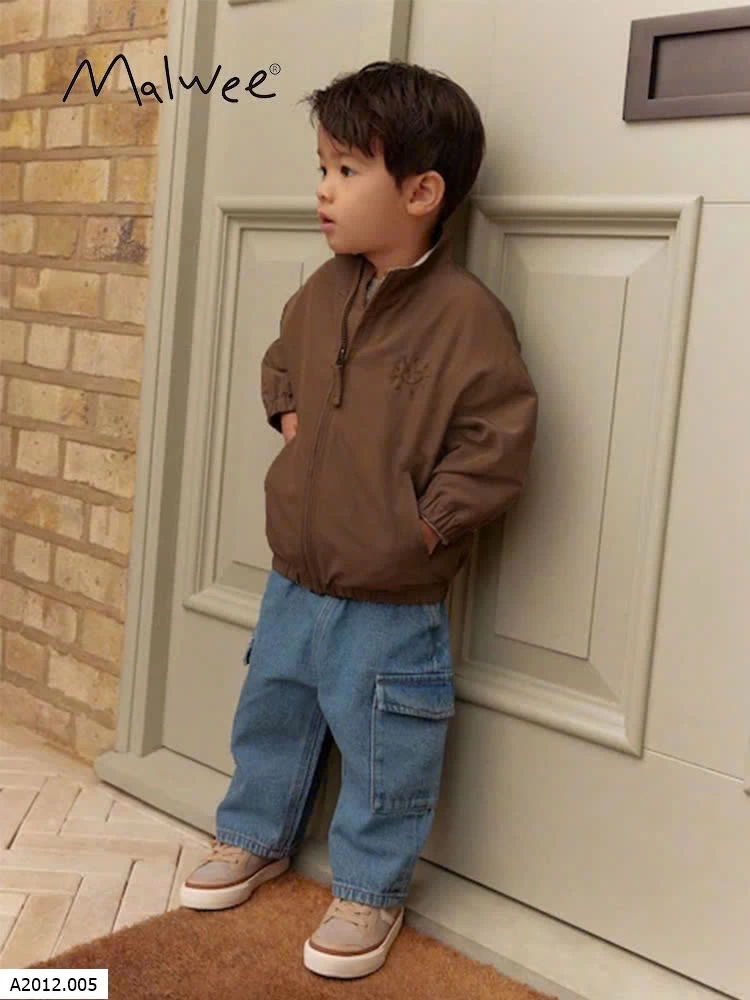 ÁO KHOÁC NÂU NHÀ MALWEE Giá sỉ 205k