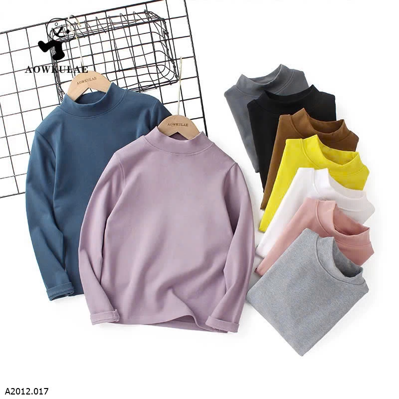 ÁO COTTON CỔ CAO AKL Giá sỉ 90ka