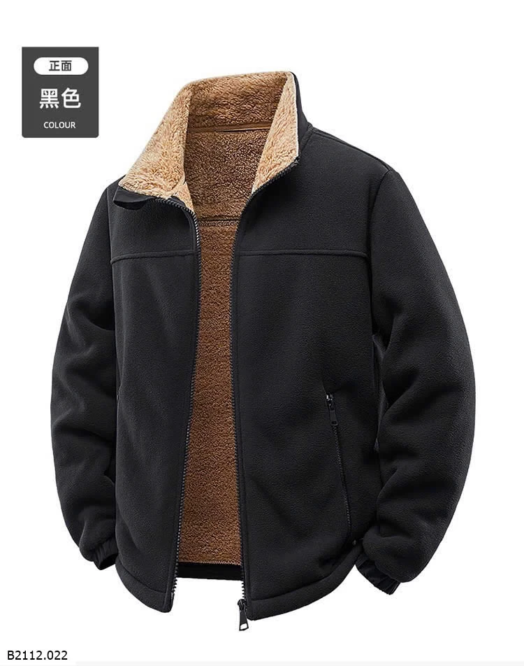 ÁO KHOÁC LÓT LÔNG CAO CẤP NAM Giá sỉ 290k