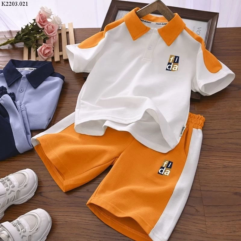 Bộ áo polo quần short  Sỉ 105k/bộ