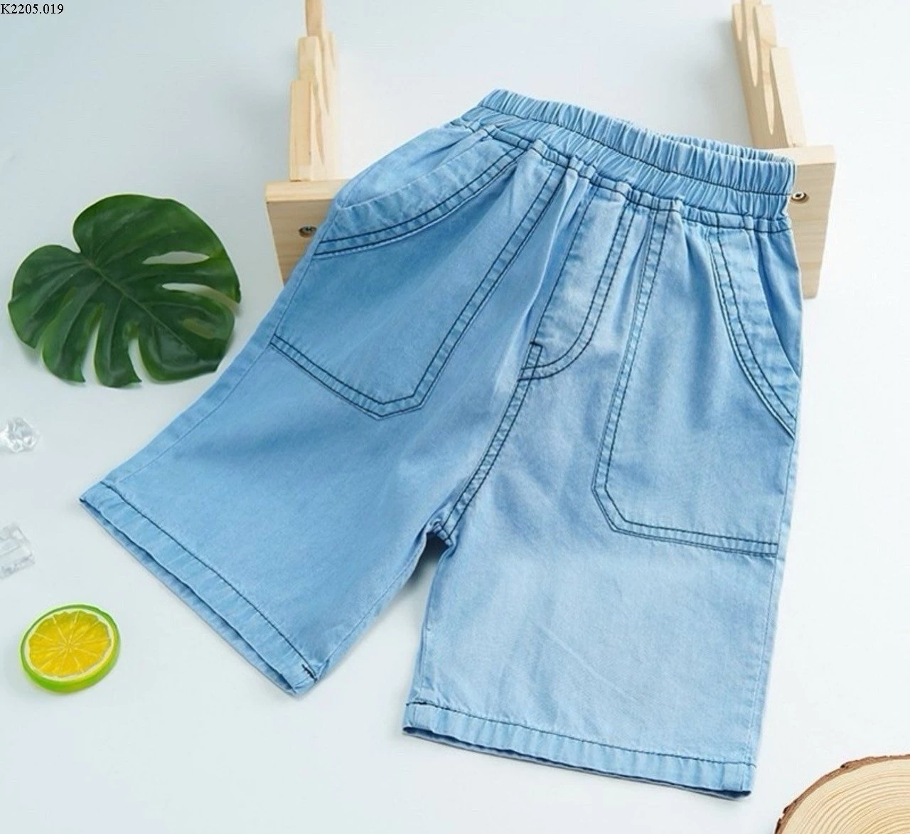 QUẦN SHORT JEAN LỬNG BÉ TRAI  Si 92k/c