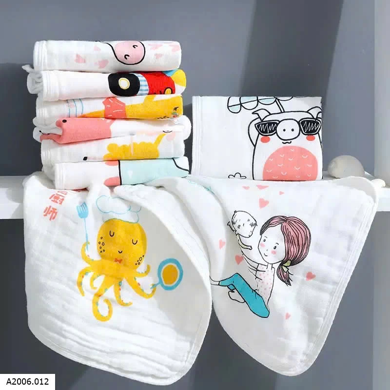 KHĂN MẶT SỈ 55k/1 set 5 chiếc 