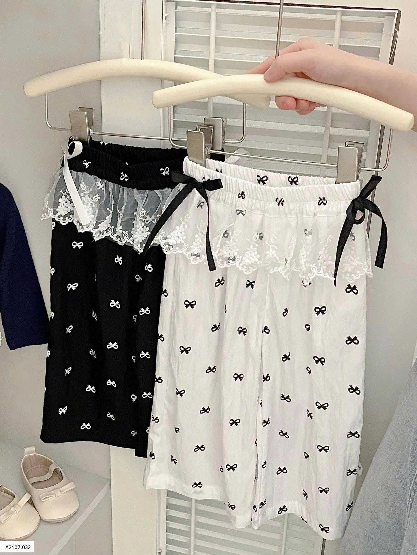 QUẦN NƠ PHỐI REN BG Sỉ 115k