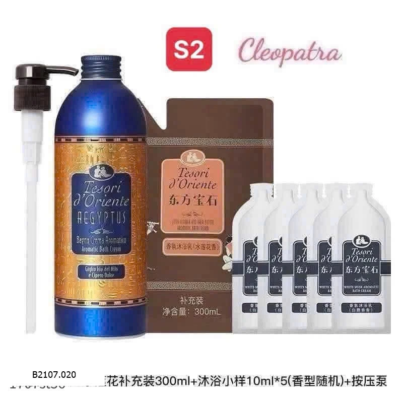  GOM ORDER SỮA TẮM TESORI D’ORIENTE  Sỉ 255k