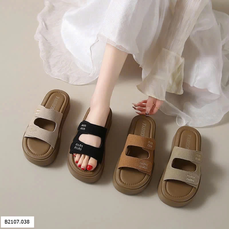 DÉP LÊ NỮ QUAI NGANG ĐẾ DÀY Sỉ 160k
