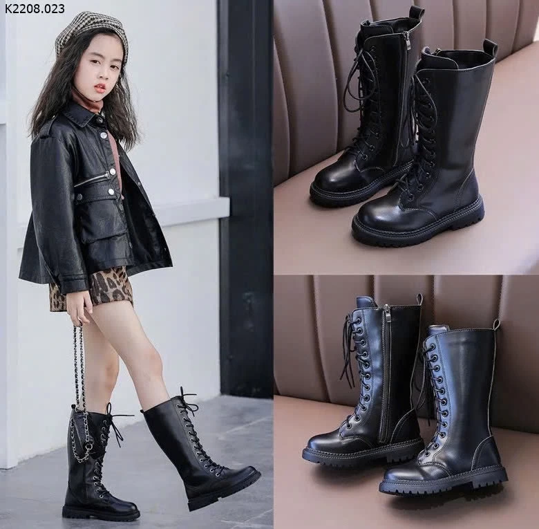 BOOT DA LỘN CAO CỔ BÉ GÁI  Si 170k