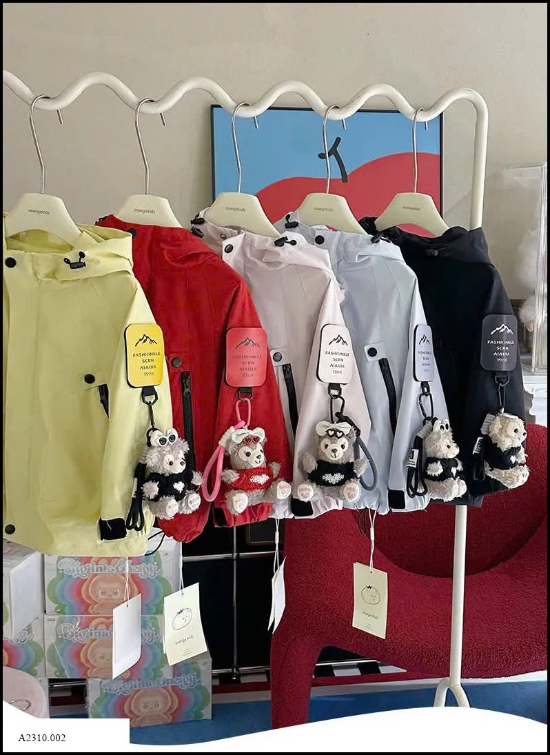 ÁoO KHOÁC GIÓ CUTE CHO BÉ  Giá sỉ 240k