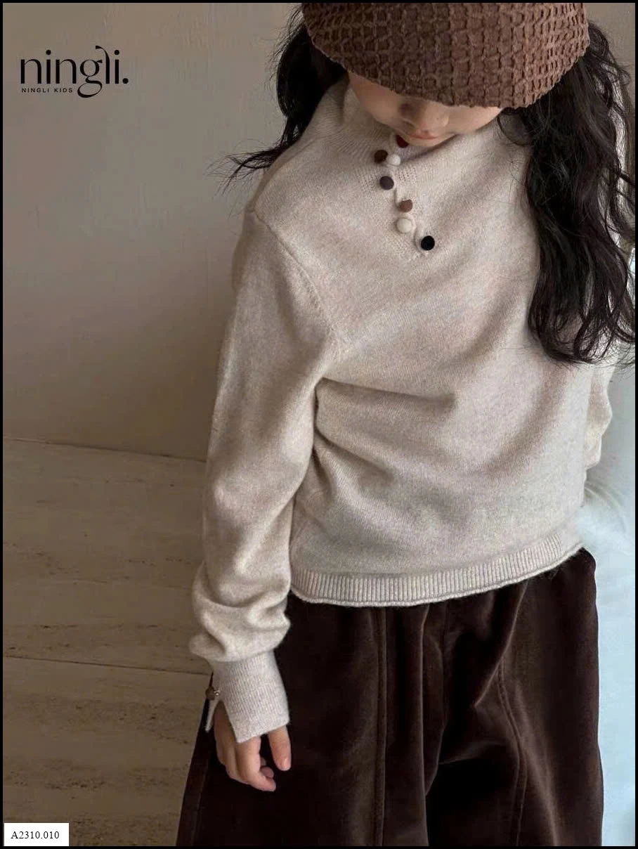 ÁO LEN BÉ GÁI Giá sỉ 125k