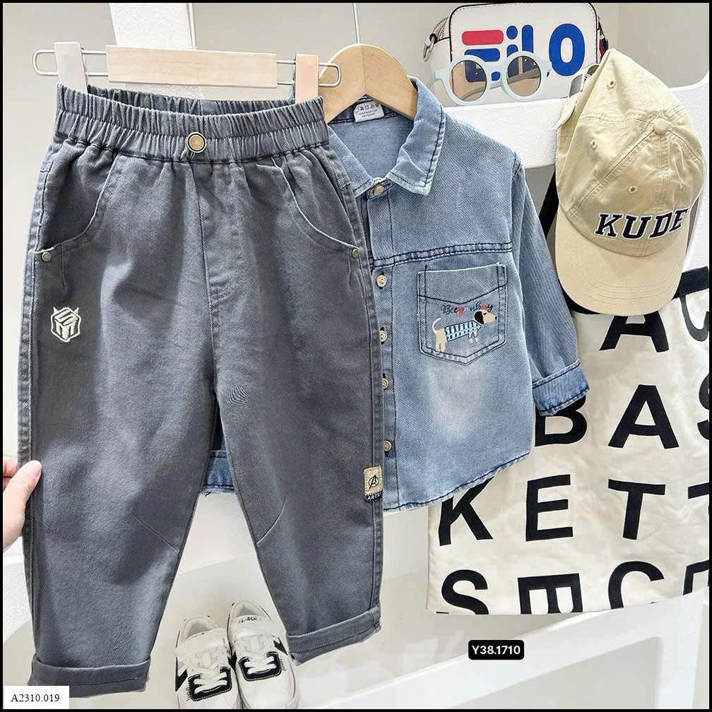 QUẦN CHO BÉ TRAI HÃNG KACADY Giá sỉ 125k/c
