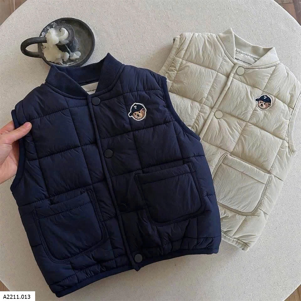 Gile phao thêu lo.go BEAR Giá sỉ 150k