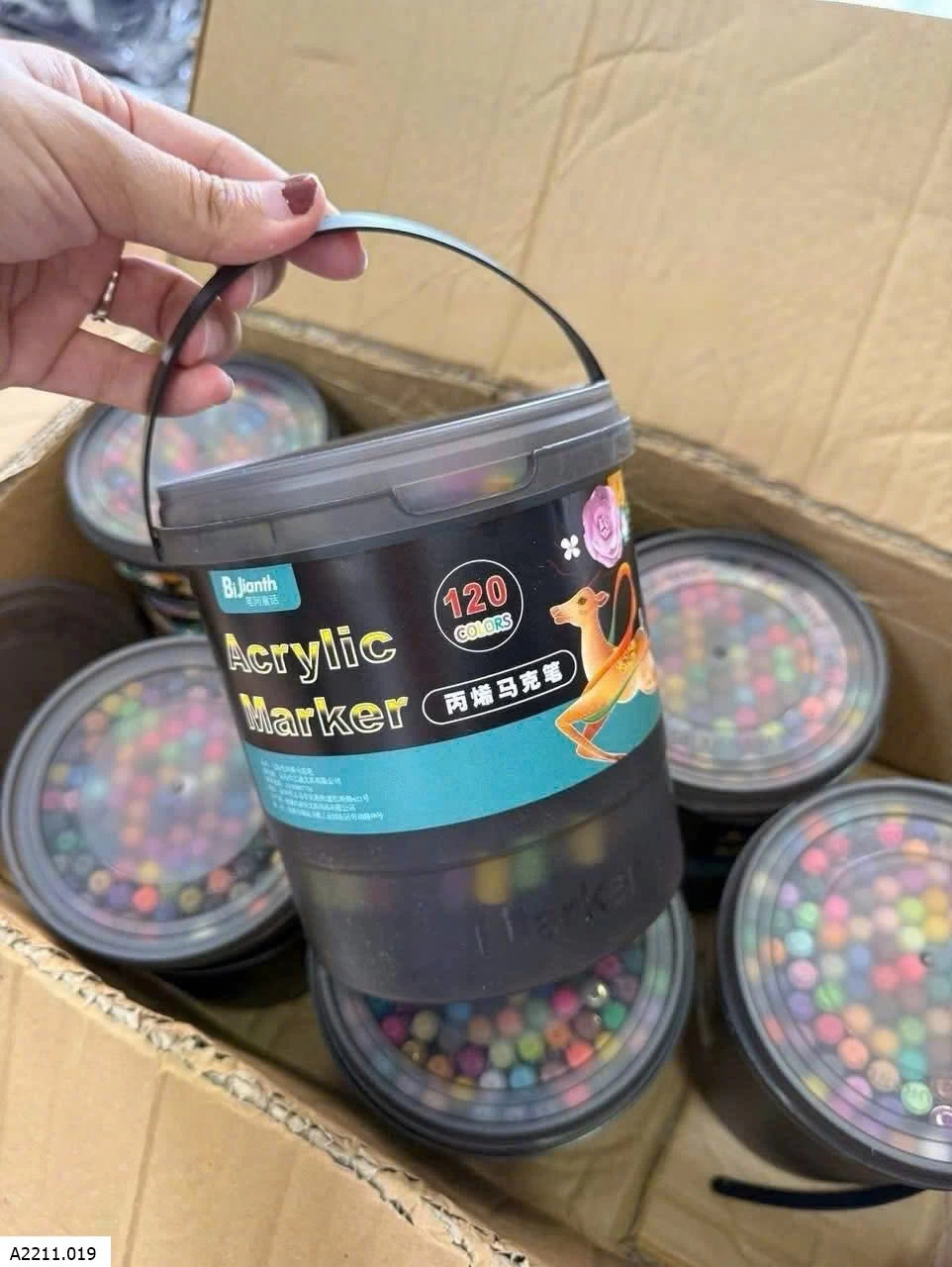 BỘ 120 MÀU ACRYLIC  Giá sỉ 113k