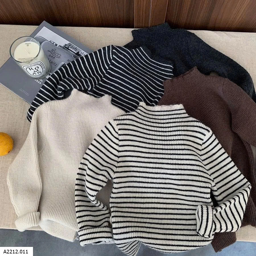 ÁO LEN CỔ LỌ CHO BÉ   Giá sỉ 131k