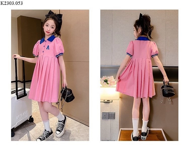 VÁY POLO BÉ GÁI SZ ĐẠI Sỉ 175k