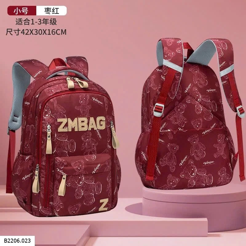 BALO HỌC SINH ZMBAG  Sỉ to: #170k  nhỏ: #162k