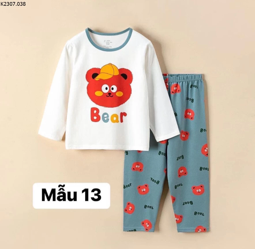 BỘ BÉ COTTON SIZE ĐẠI  Sỉ 118k