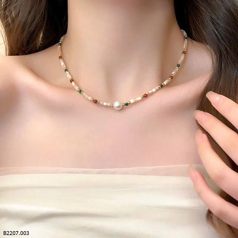 VÒNG CỔ NGỌC TRAI GOLLIC Sỉ 125k/C