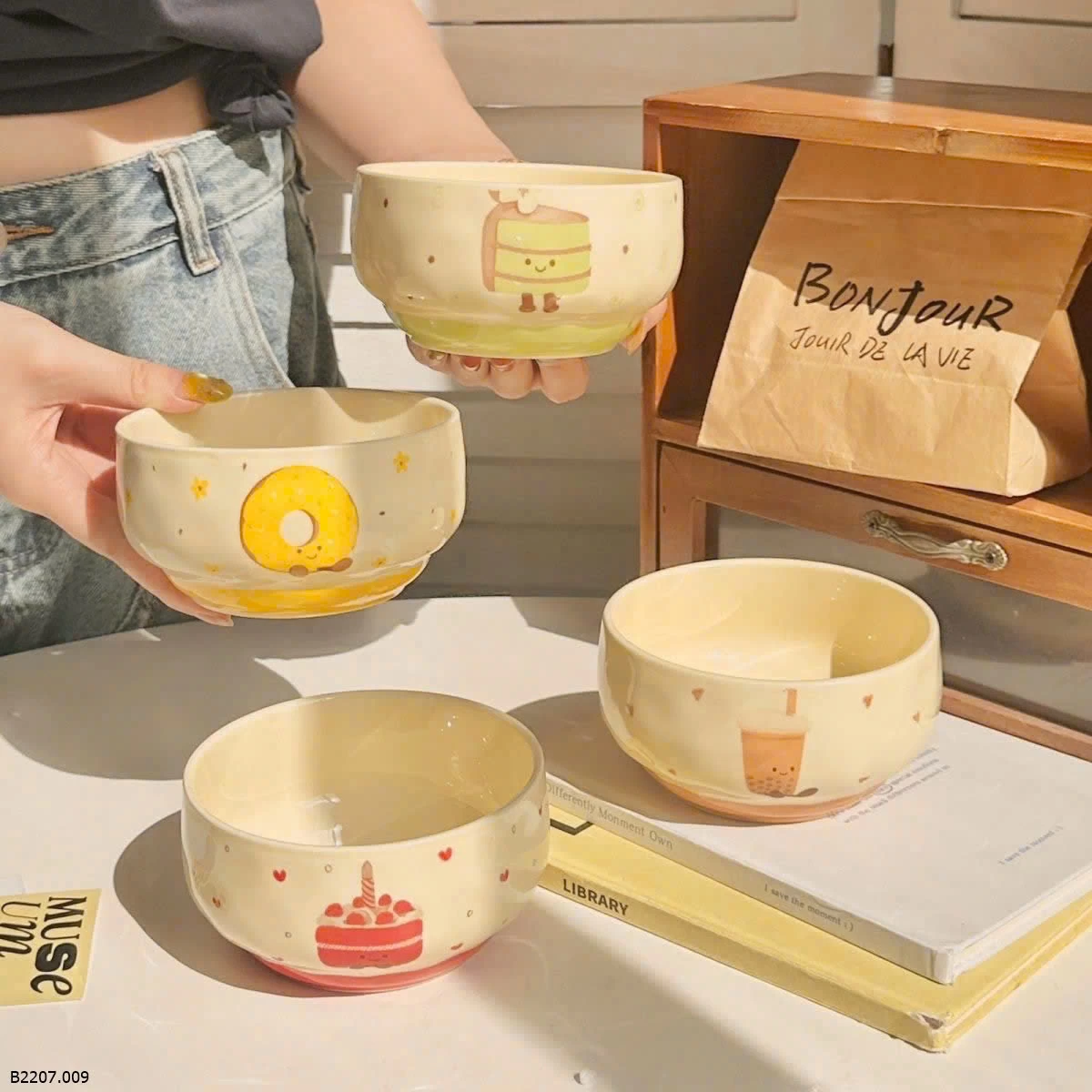 SET 4 BÁT DỄ THƯƠNG Sỉ 115k/1 set 4 bát 