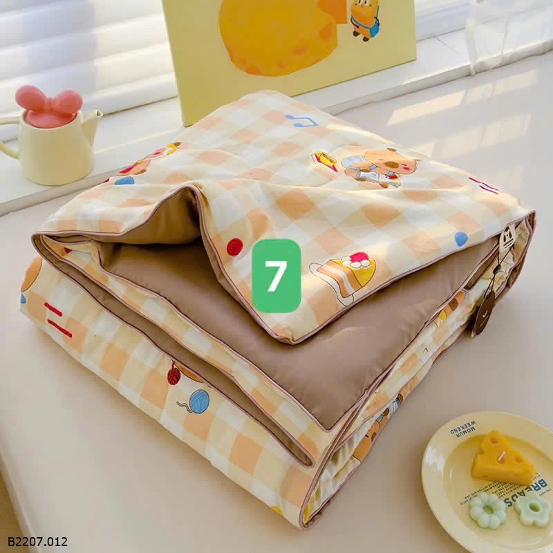CHĂN HÈ MÁT MẺ 2 LỚP LOẠI A IN HÌNHSỉ 195k