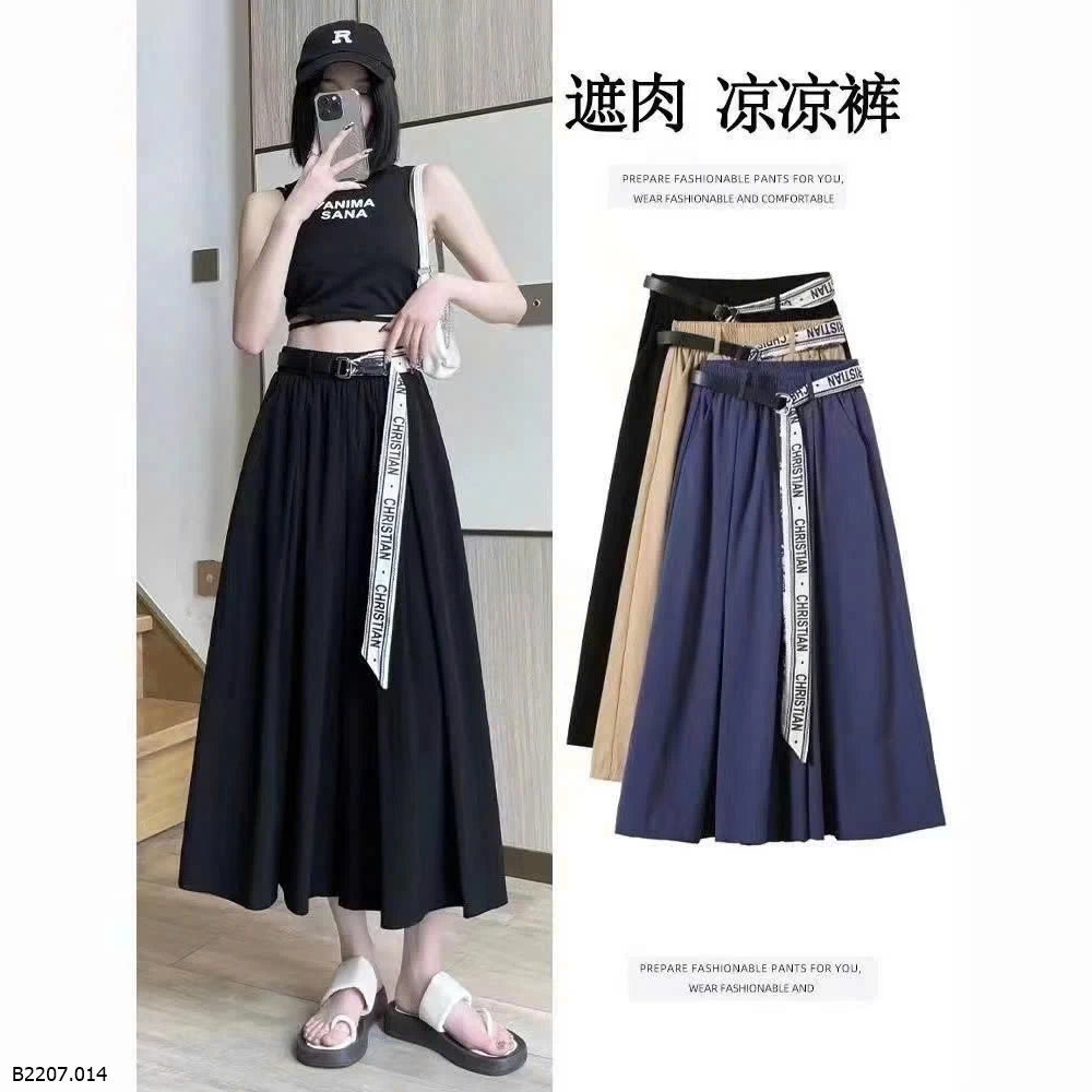 QUẦN ỐNG RỘNG GIẢ VÁY   Sỉ 115k/C