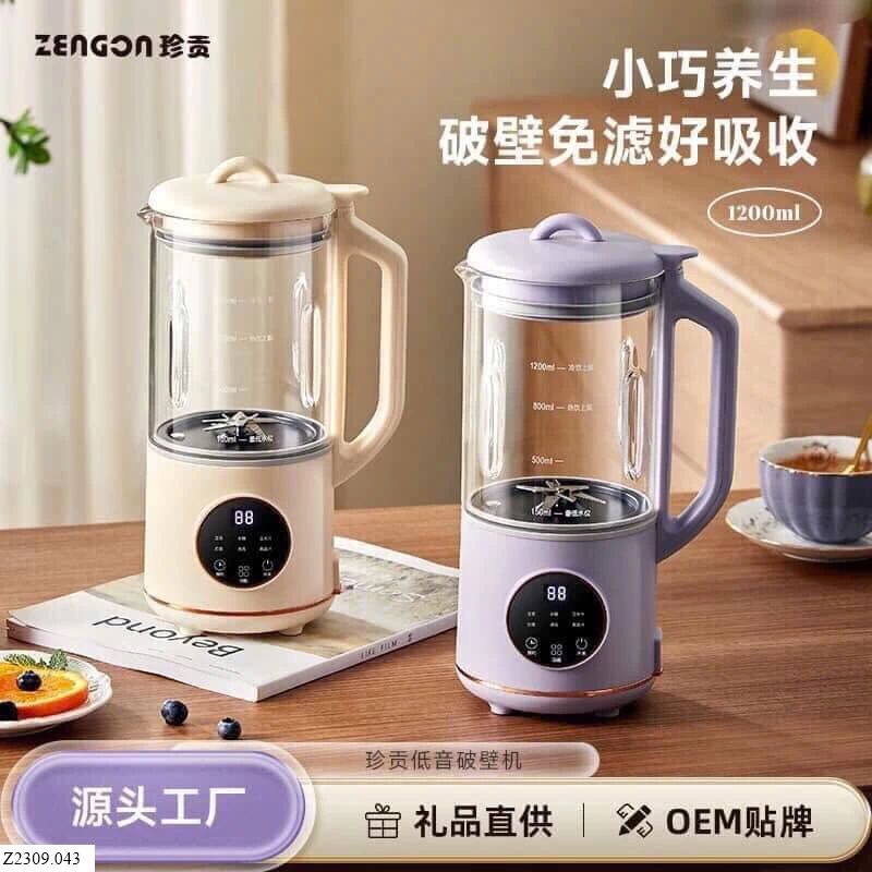 MÁY LÀM SỮA HẠT ZENGON/ ZEMKON   Sỉ 370k