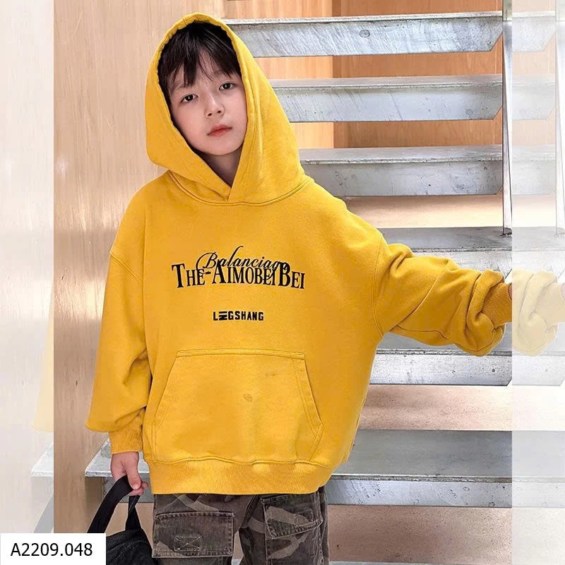 ÁO HOODIE CHỮ AIMOBEIEI  BT   Giá sỉ 90-150: 181K 160: 203K 170: 225k