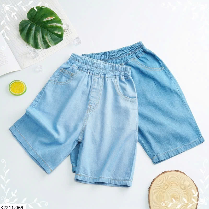 QUẦN SHORT JEAN GIẤY LỬNG BÉ TRAI Sỉ 92k  