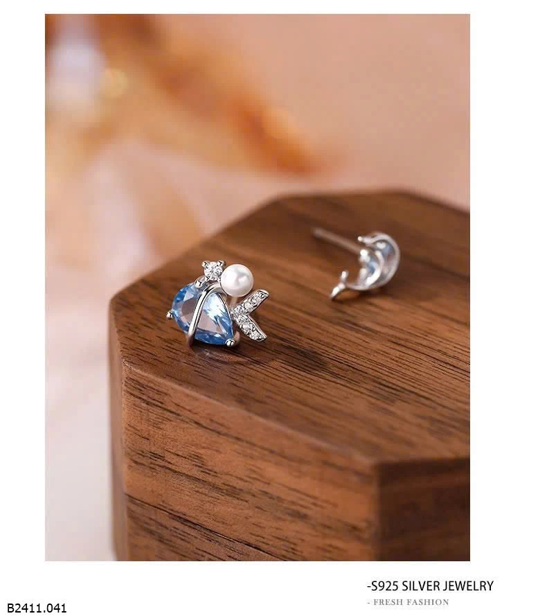 BÔNG TAI CÁ HEO MAY MẮN NHÀ LNIEER  Giá sỉ 150k