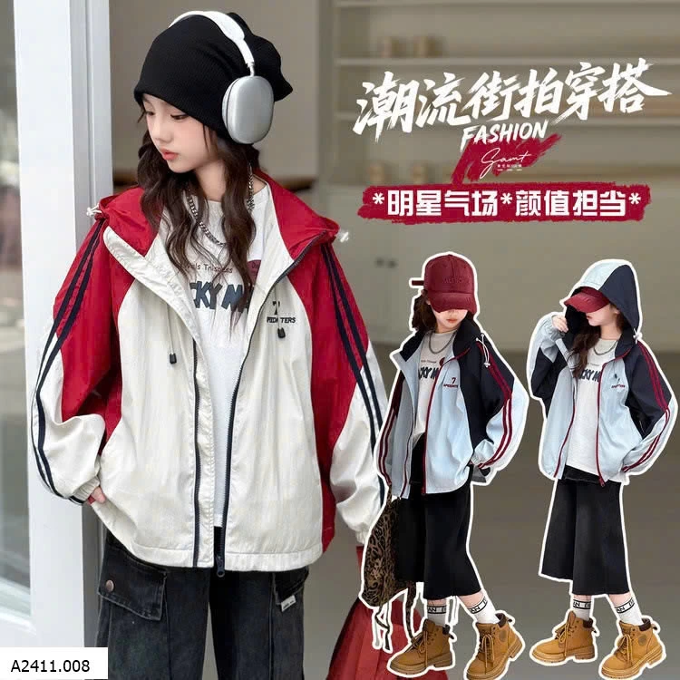 ÁO KHOÁC PHỐI MÀU SZ ĐẠI Giá sỉ 235k