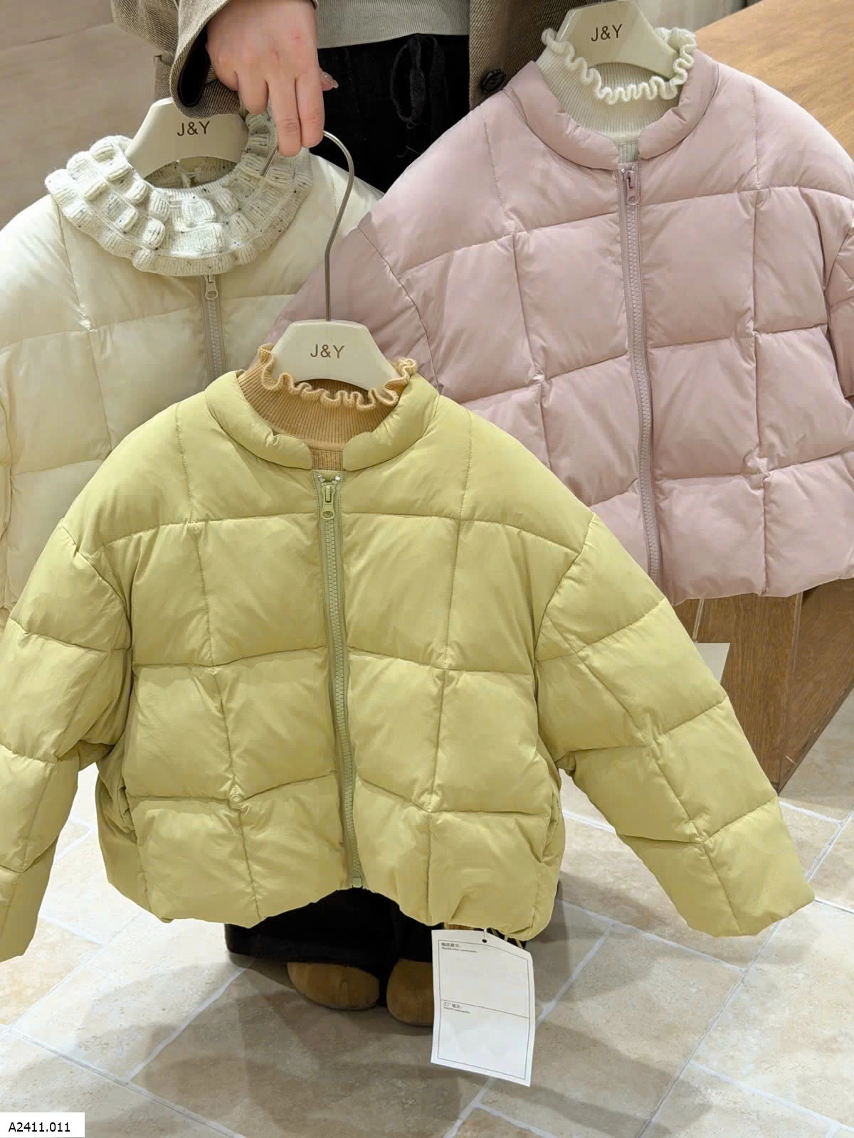 ÁO KHOÁC PHAO CHẦN BÔNG CHO BÉ Giá sỉ 350k