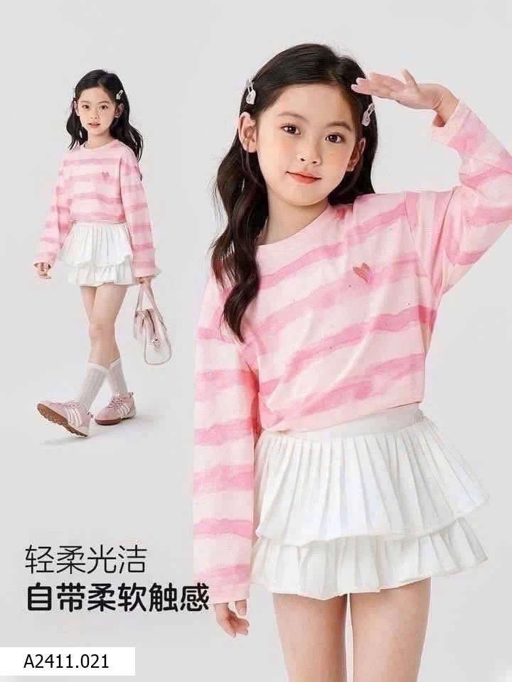 ÁO THUN DÀI TAY BG  Giá sỉ  90-130: 60k      140-170: 75k