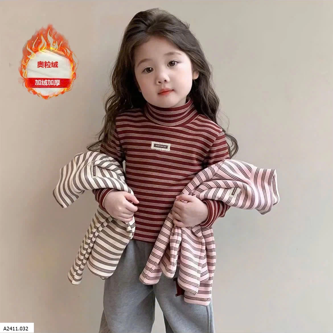 ÁO GIỮ NHIỆT KẺ SỌC LÓT LÔNG Giá sỉ Sz 80-120 #78k Sz 130-170 #96k 