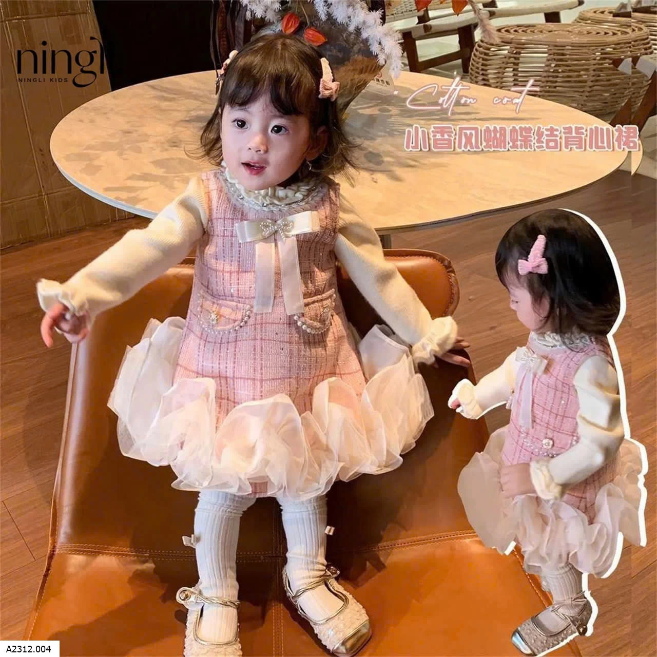 VÁY CÔNG CHÚA BÈO TẦNG Giá sỉ 235k