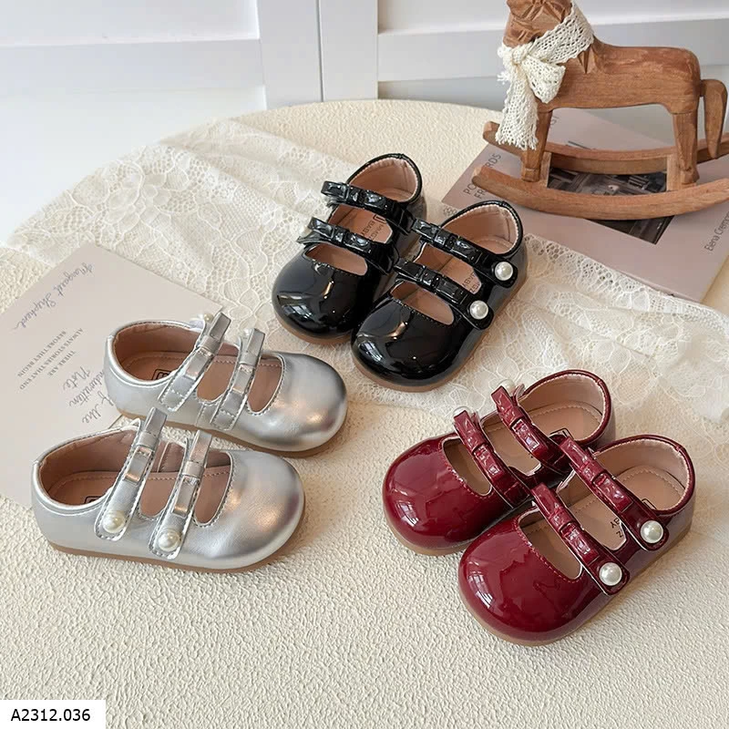 GIÀY BÚP BÊ QUAI ĐÍNH NƠ NGỌC Giá sỉ 21-25: 147k 26-30: 155k