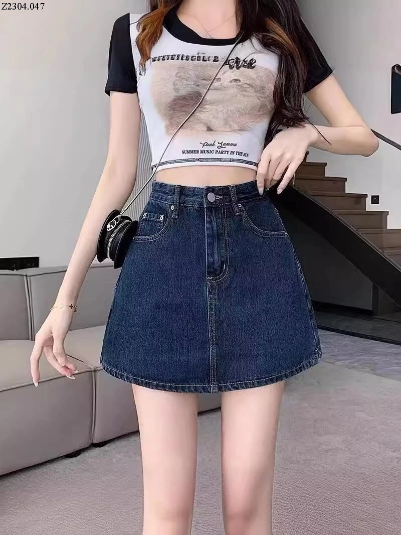 QUẦN SHORT JEAN GIẢ VÁY  Si 100k