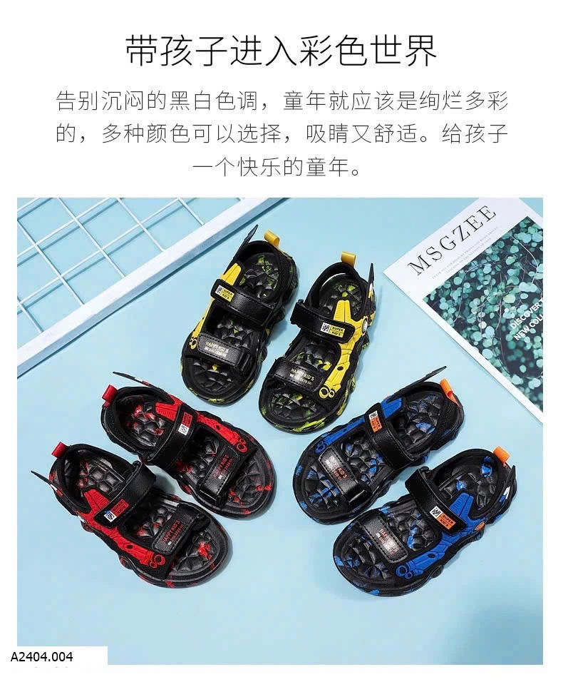 DÉP SANDAL CHO BÉ TRAI Sỉ 130k