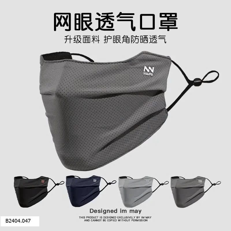  SET 4 KHẨU TRANG CHỐNG NẮNG NAM Sỉ 45k/set 4c mix màu