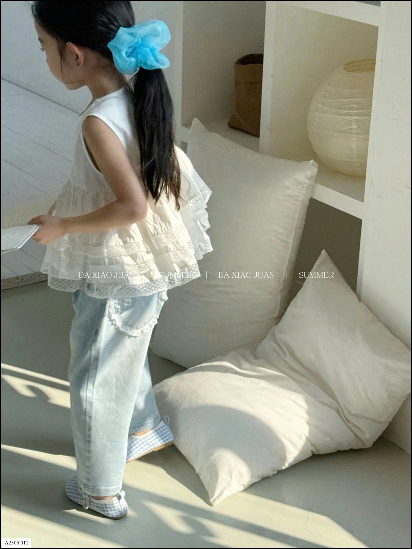 SET ÁO SÁT NÁCH MIX QUẦN TRÁI TIM BG Sỉ giá áo: 151k  quần: 226k