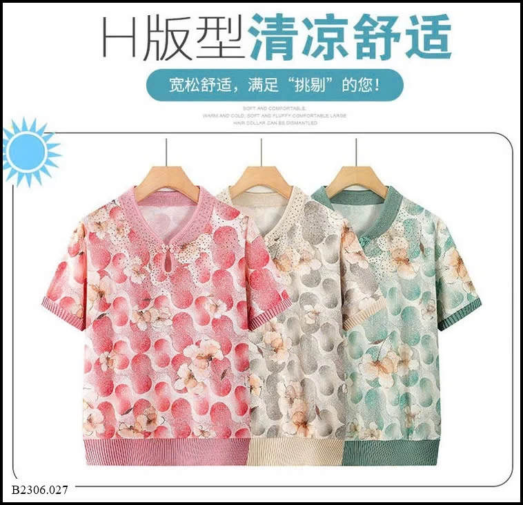ÁO NỮ TRUNG NIÊN Sỉ giá 136k