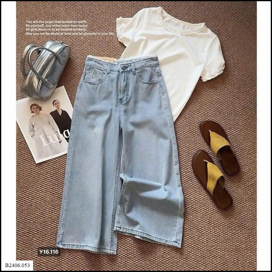 QUẦN JEAN LƯNG TENCEL  Sỉ giá 190k
