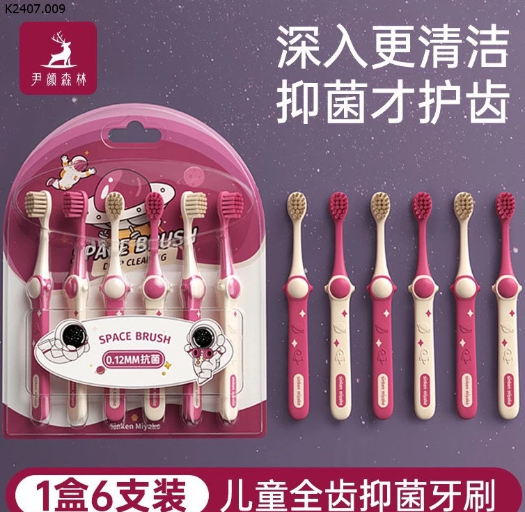 BÀN CHẢI SPACE BRUSH  Si  65k/ 1 vỉ 6c