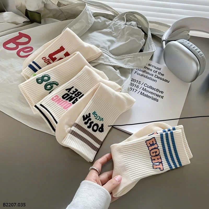 SET 5Đ TẤT THỂ THAO Sỉ giá 79k/1 set 5đ