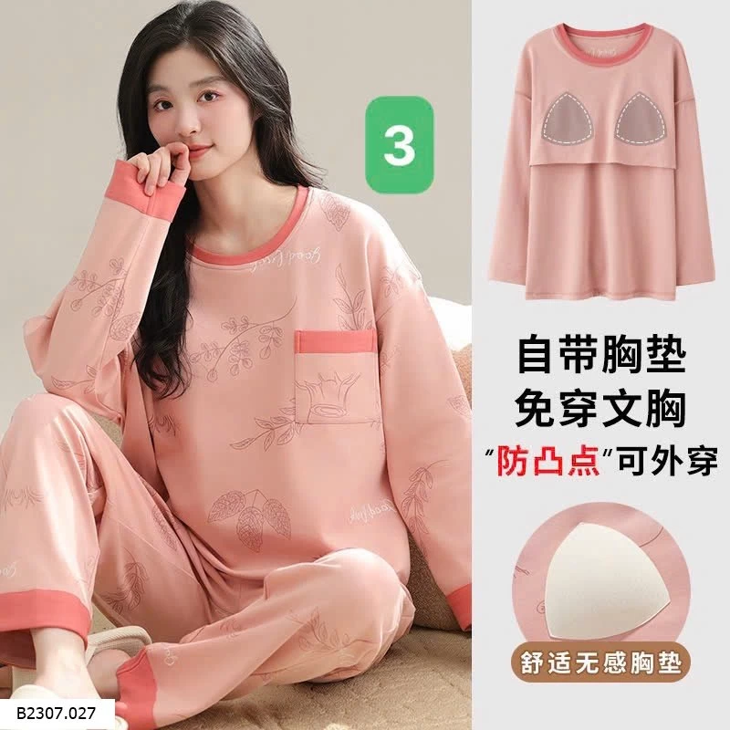 BỘ ĐỒ NGỦ KÈM BRA Sỉ 145k