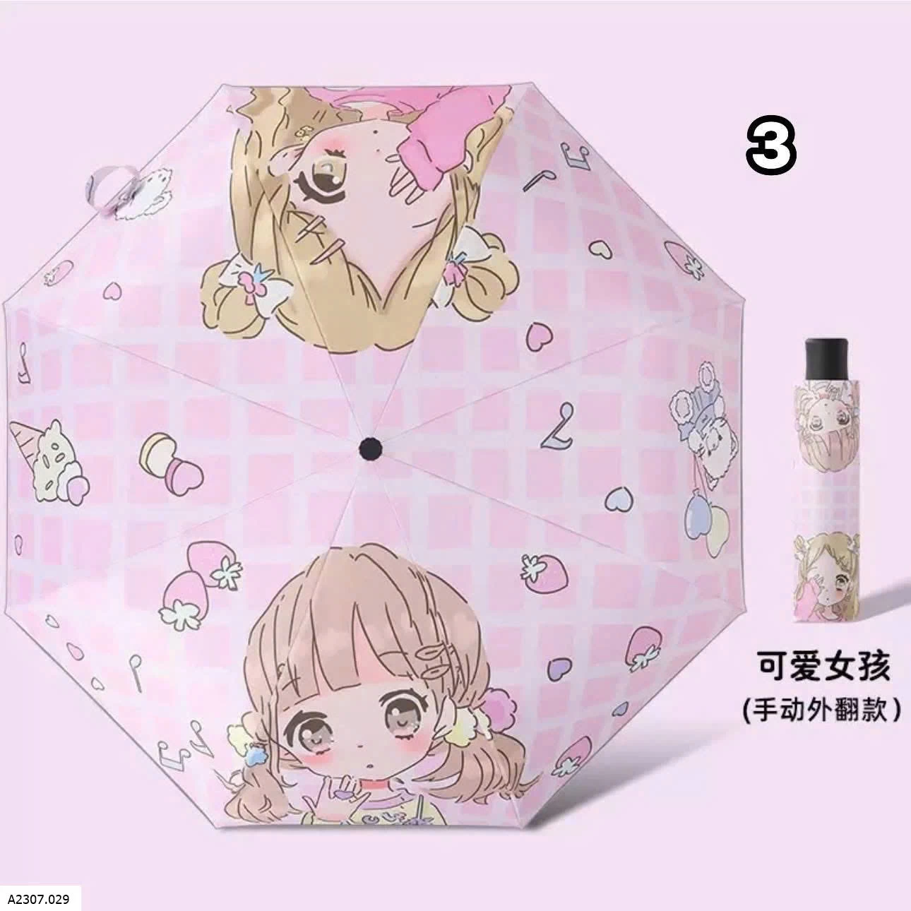  BST Ô CHỐNG NẮNG HOẠT HÌNH CHO BÉ  Sỉ 79k