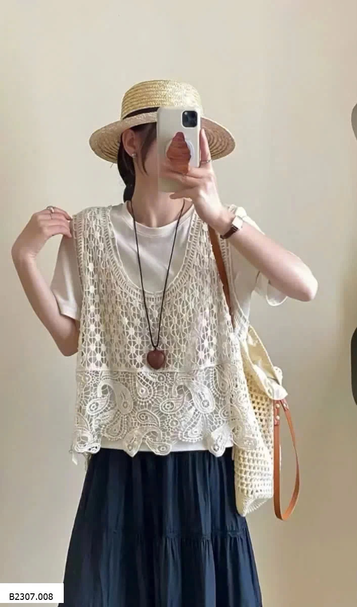 ÁO REN 2 MẢNH ANNA Sỉ 225k