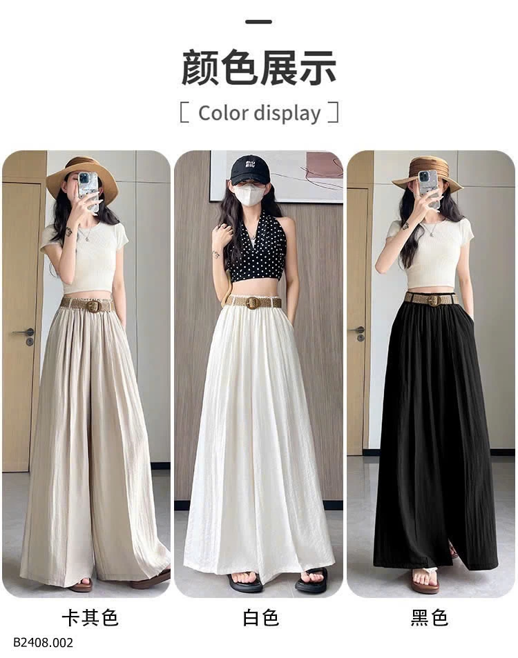 QUẦN ỐNG RỘNG CHO NỮ    Giá sỉ 106k