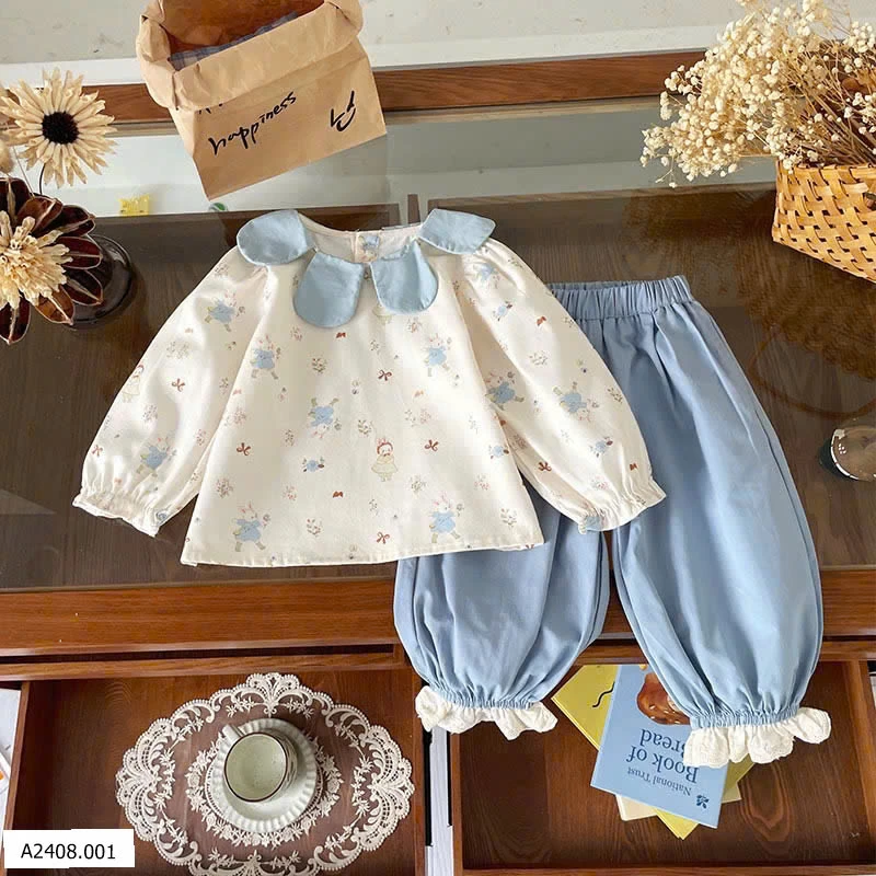 SET ÁO BABYDOLL MIX QUẦN BO GẤU  Giá sỉ 201k