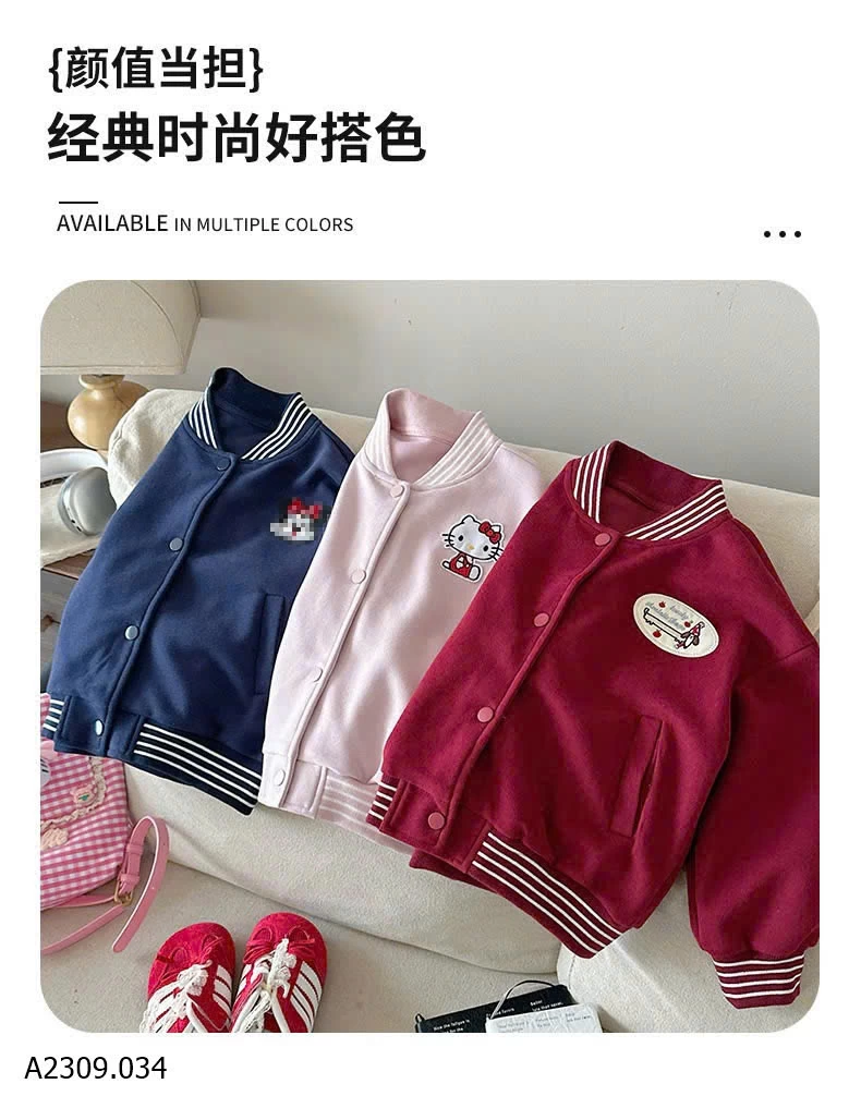 ÁO KHOÁC BOMBER HỌA TIẾT BG    Giá sỉ 169k