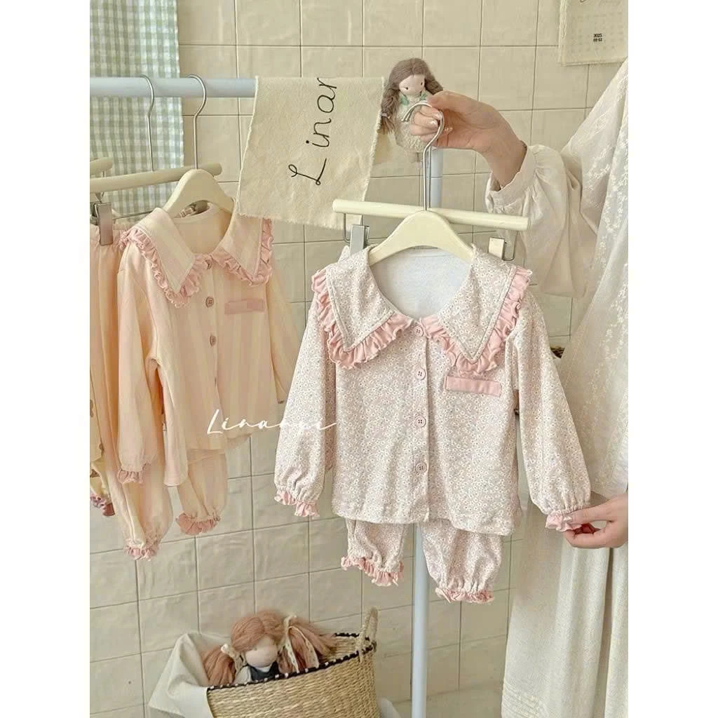 BỘ PIJAMA BÉ GÁI SỈ 200K