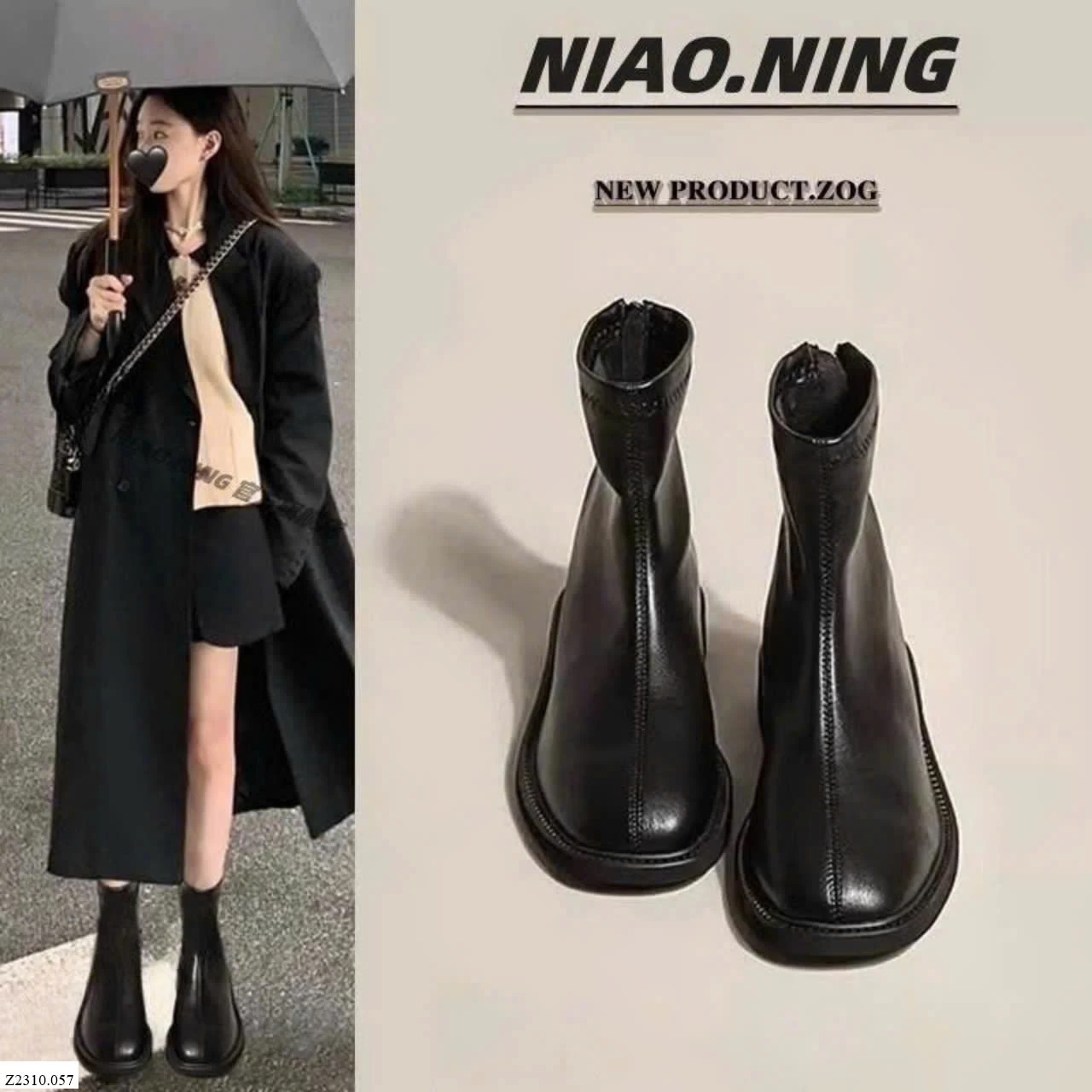 BOOT BỆT QC STYLE KOREA   Sỉ 210k