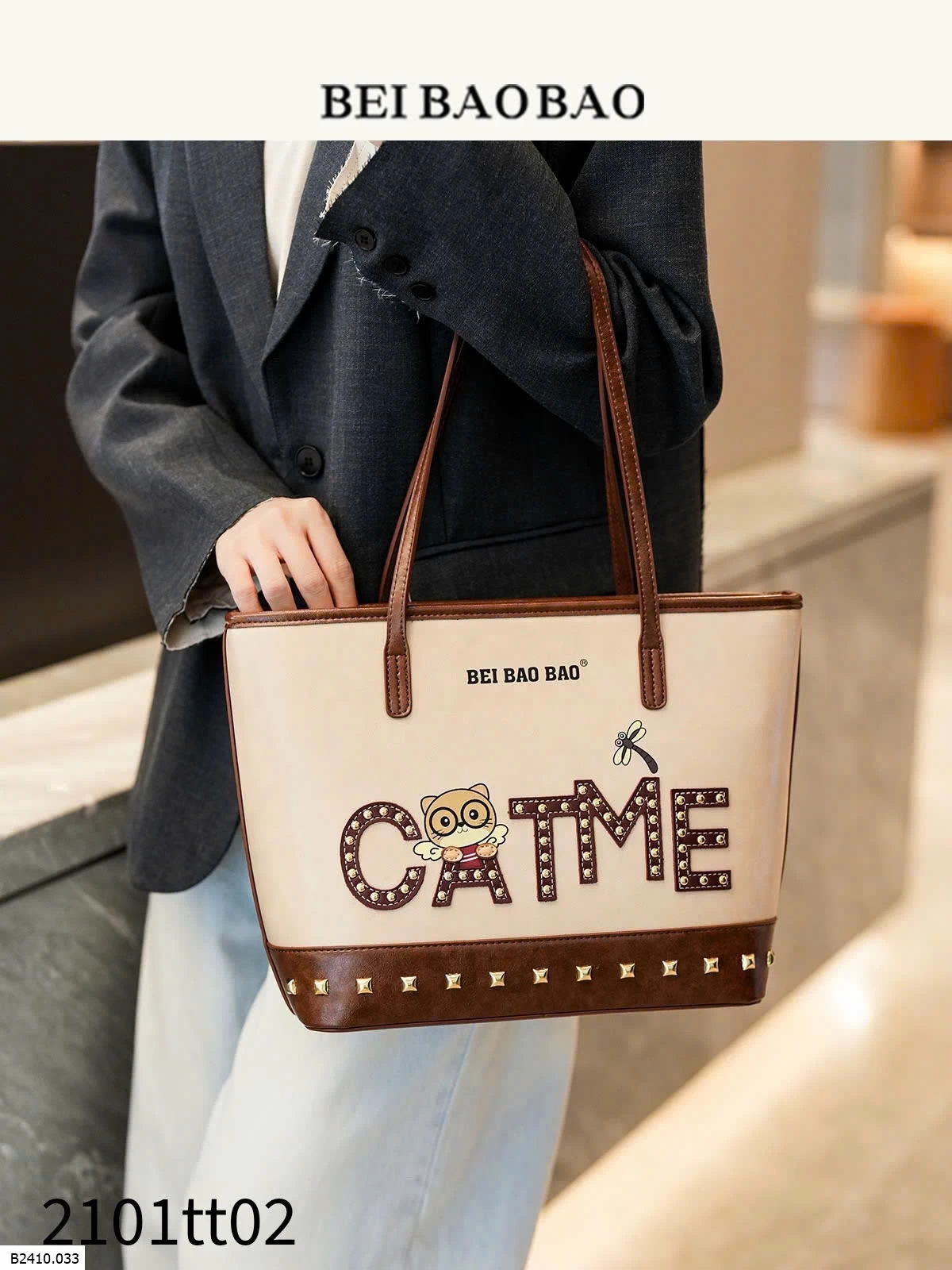 TÚI TOTE BEIBAOBAO   Giá sỉ 270k